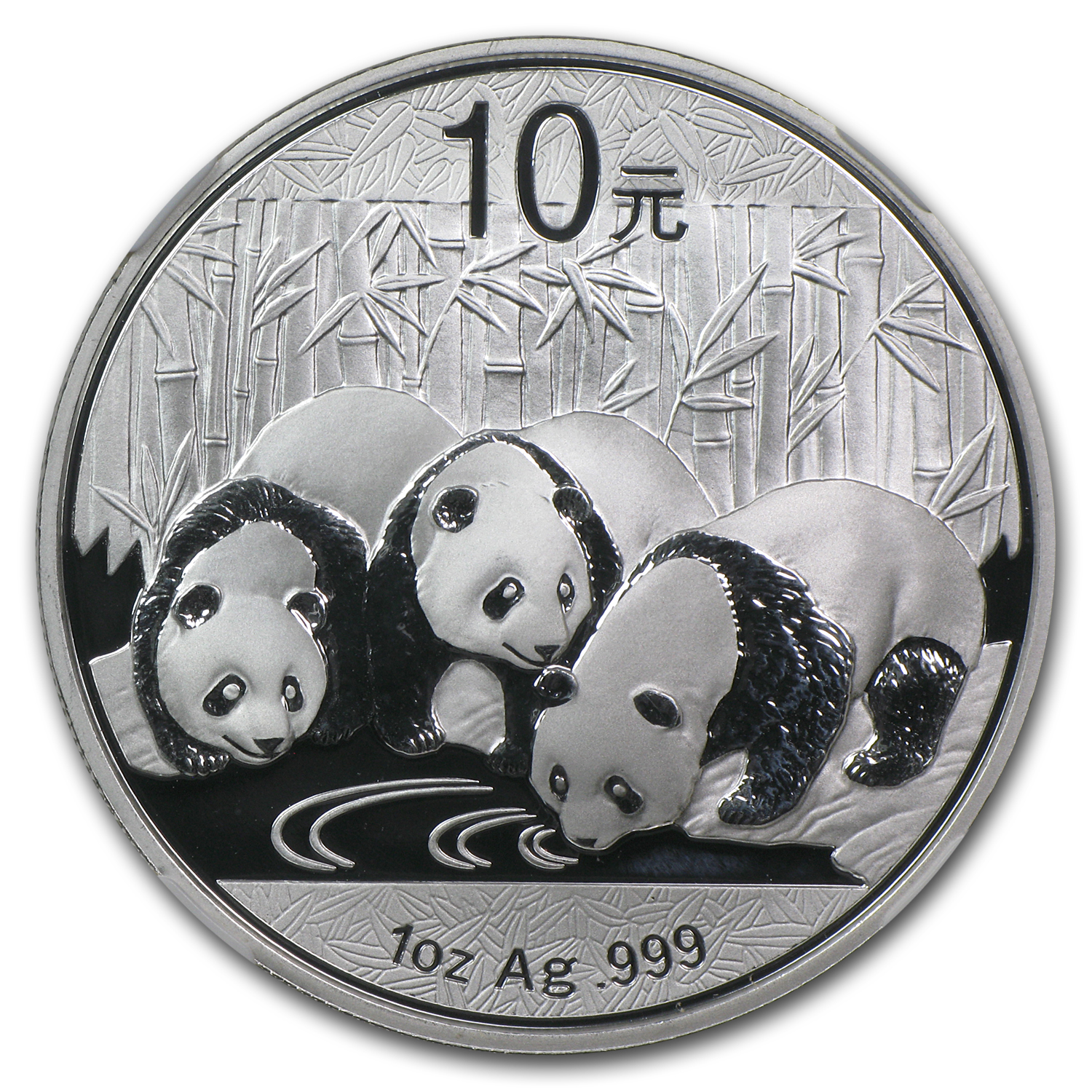 2013 China 1 oz Silver Panda MS-69 NGC (Early Releases)