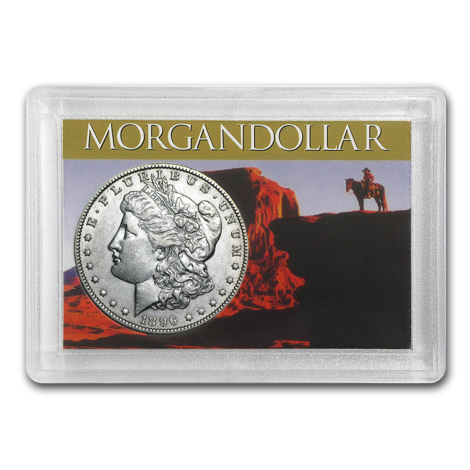 Morgan Silver Dollar Harris Holder (Southwest Design)