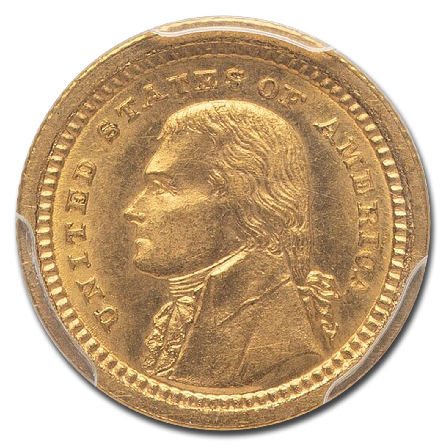 1903 Gold $1.00 Louisiana Purchase Jefferson MS-65 PCGS