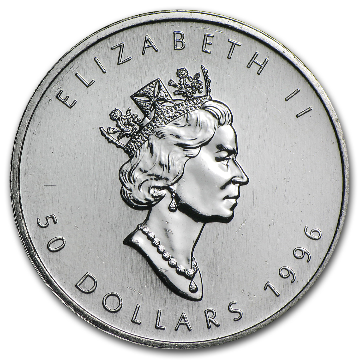 1996 Canada 1 oz Platinum Maple Leaf BU