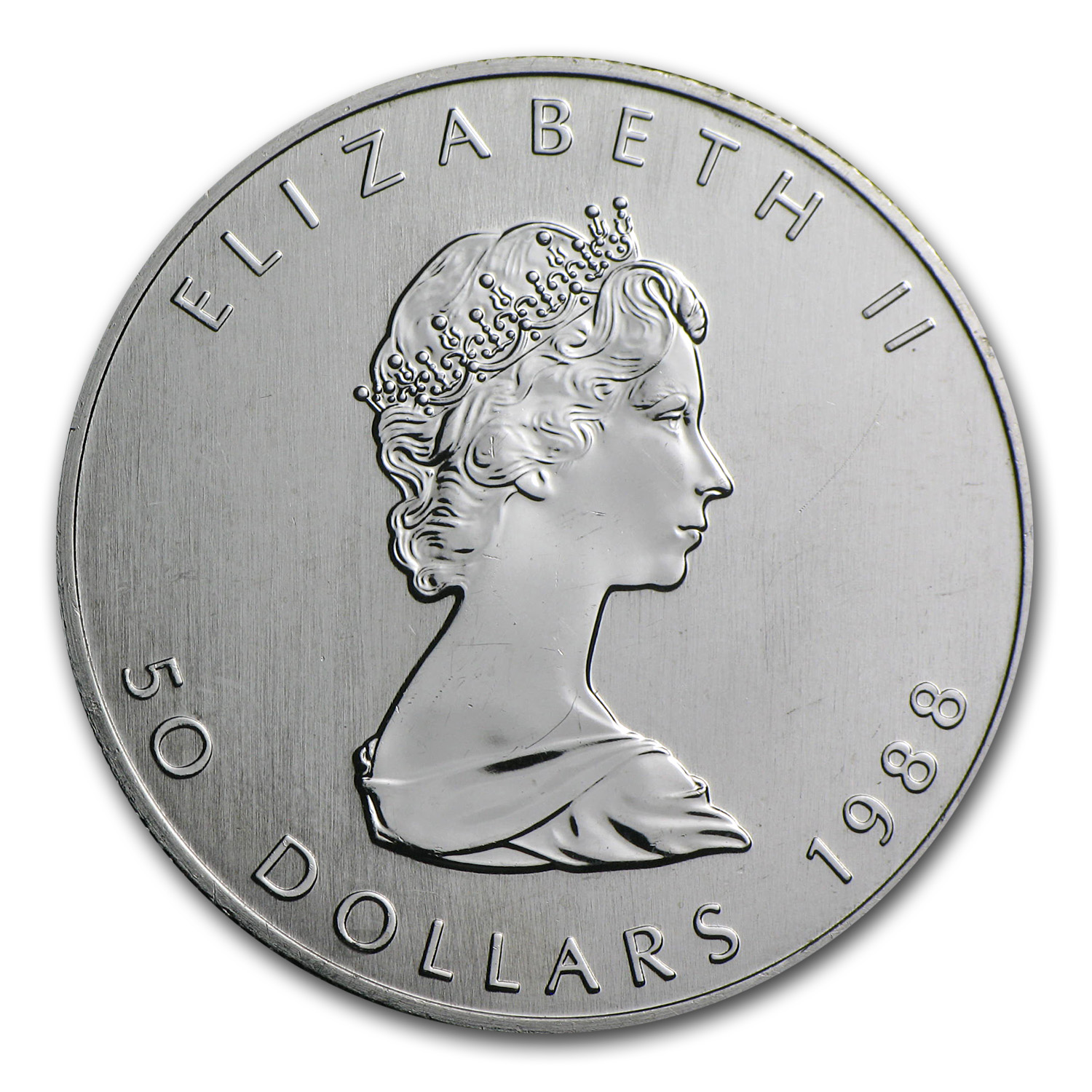 1988 Canada 1 oz Platinum Maple Leaf BU