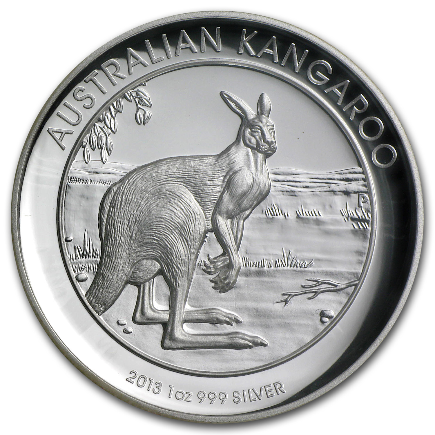 2013 Australia 1 oz Silver Kangaroo PF-69 NGC (High Relief)