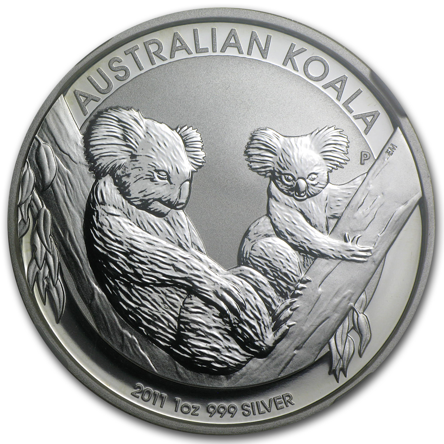 2011 Australia 1 oz Silver Koala MS-70 NGC (First of 20,000)