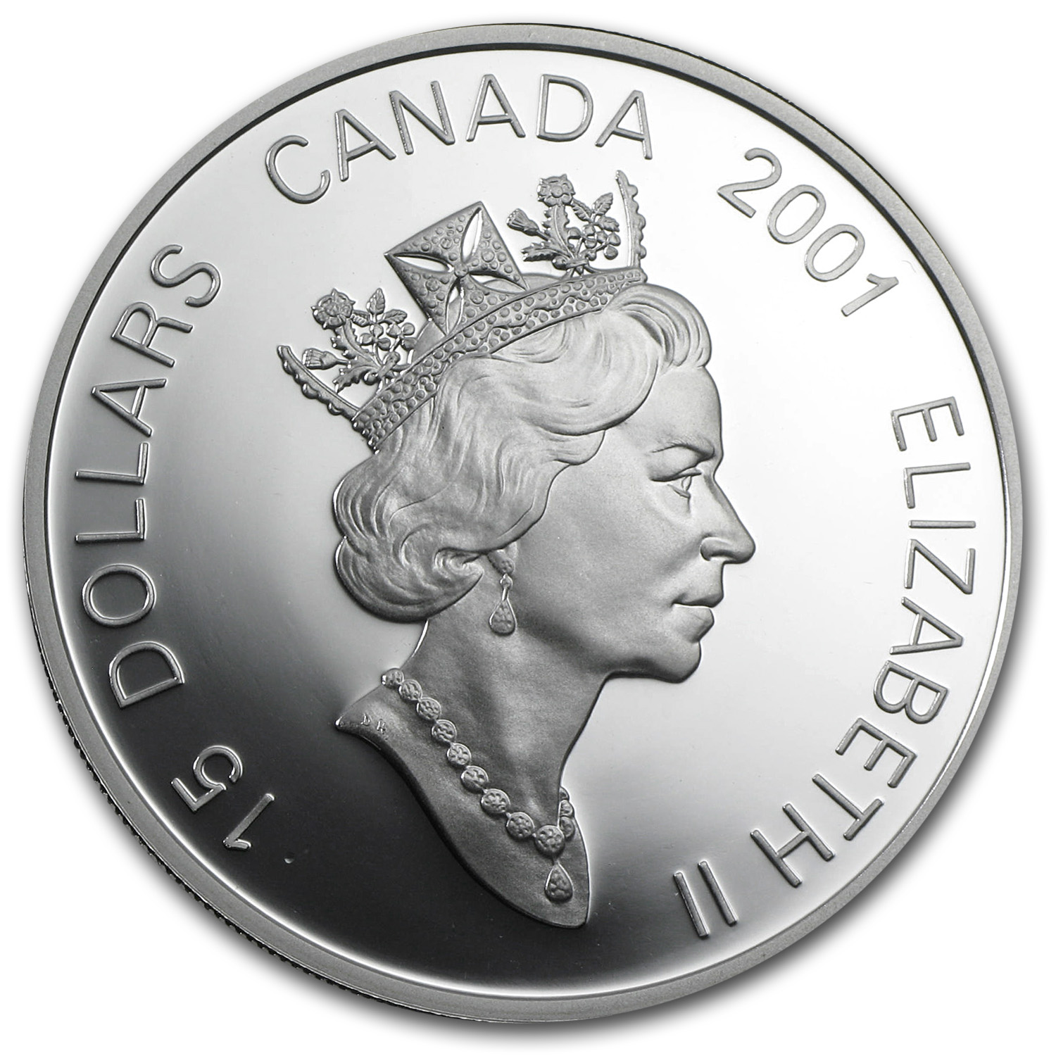 2001 Canada 1 oz Silver Year of the Snake Proof