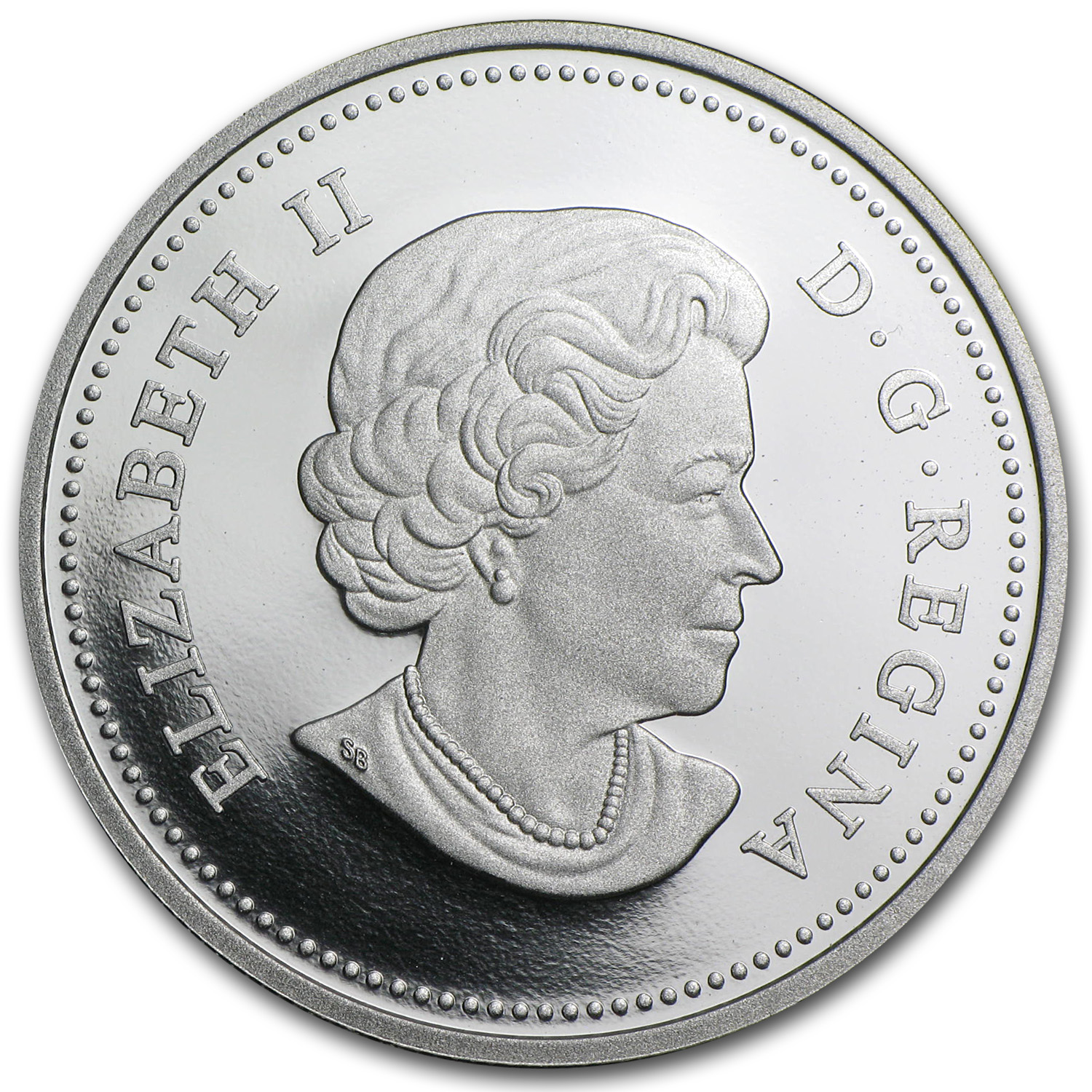 2014 Canada 1 oz Silver $20 Northern Lights Howling Wolf