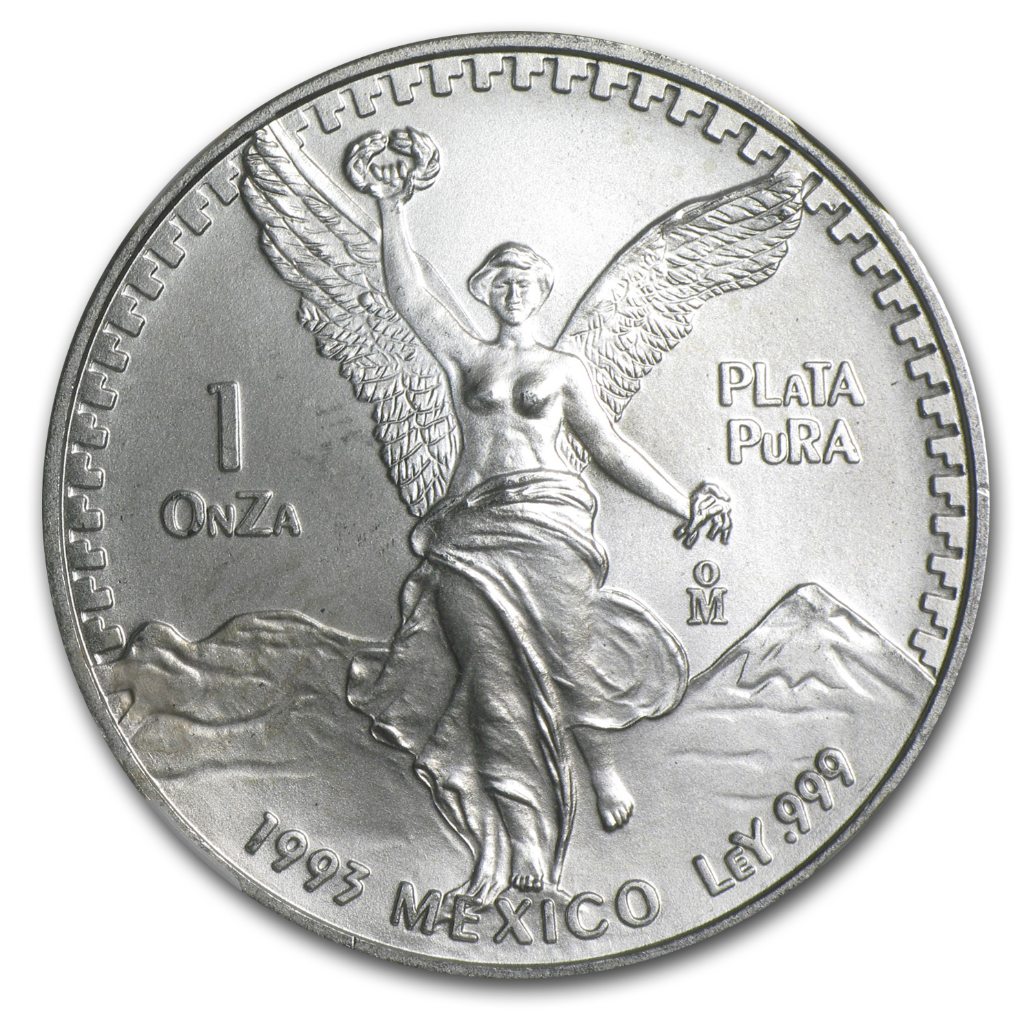 1993 Mexico 1 oz Silver Libertad MS-68 NGC