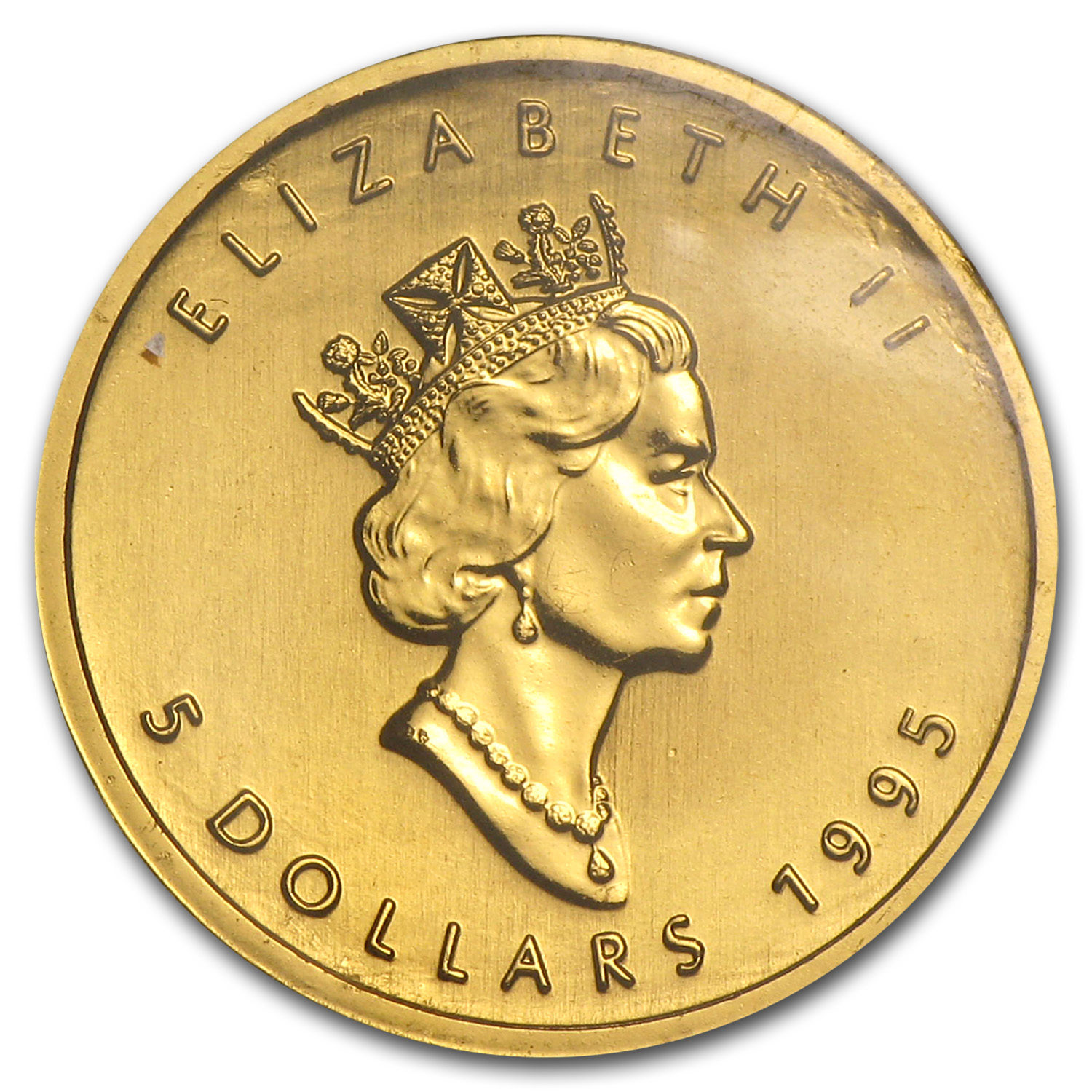 1995 Canada 1/10 oz Gold Maple Leaf BU