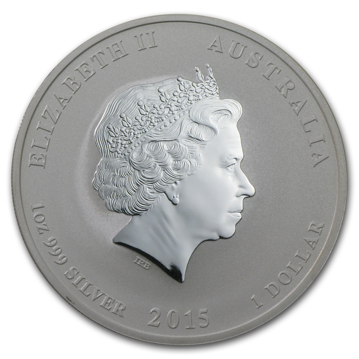2015 Australia 1 oz Silver Lunar Goat BU (Series II)