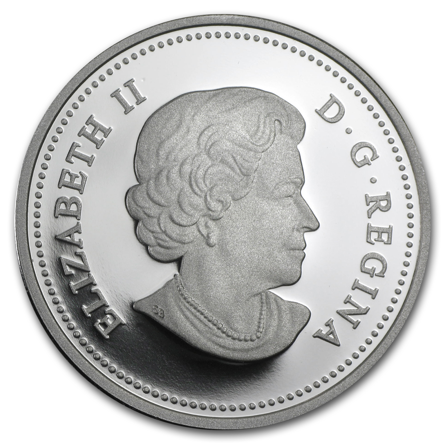 2014 Canada 1 oz Silver $20 The White-Tailed Deer (Portrait)