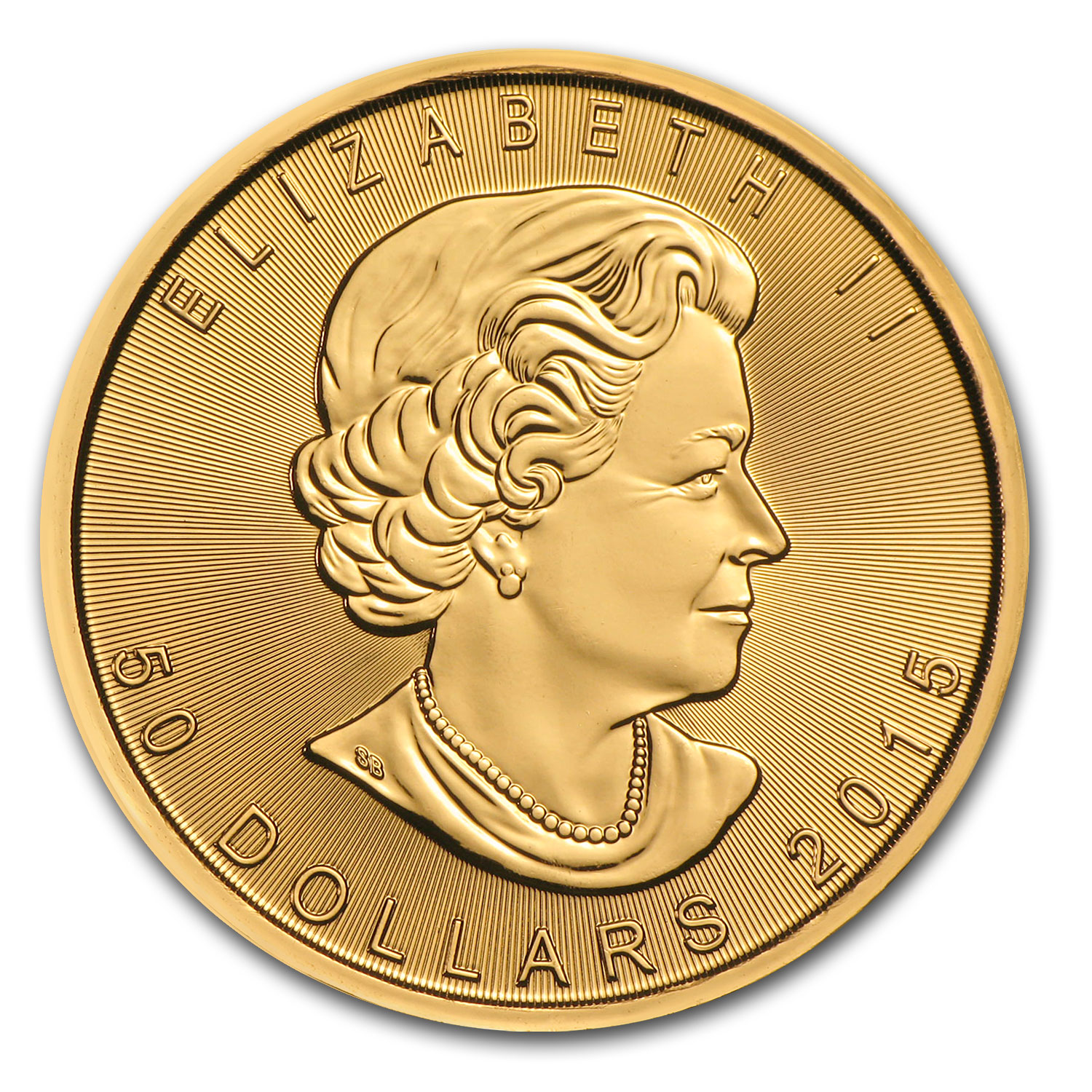 2015 Canada 1 oz Gold Maple Leaf BU