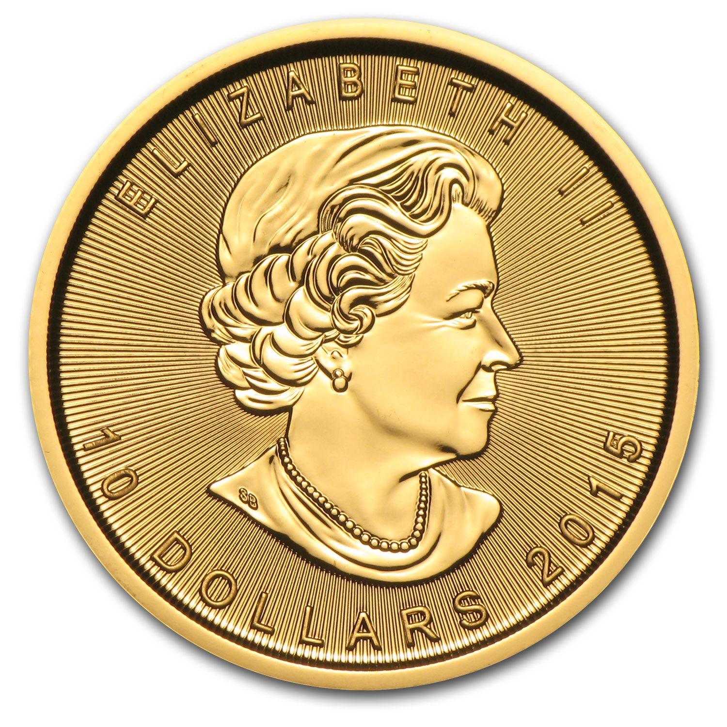 2015 Canada 1/4 oz Gold Maple Leaf BU