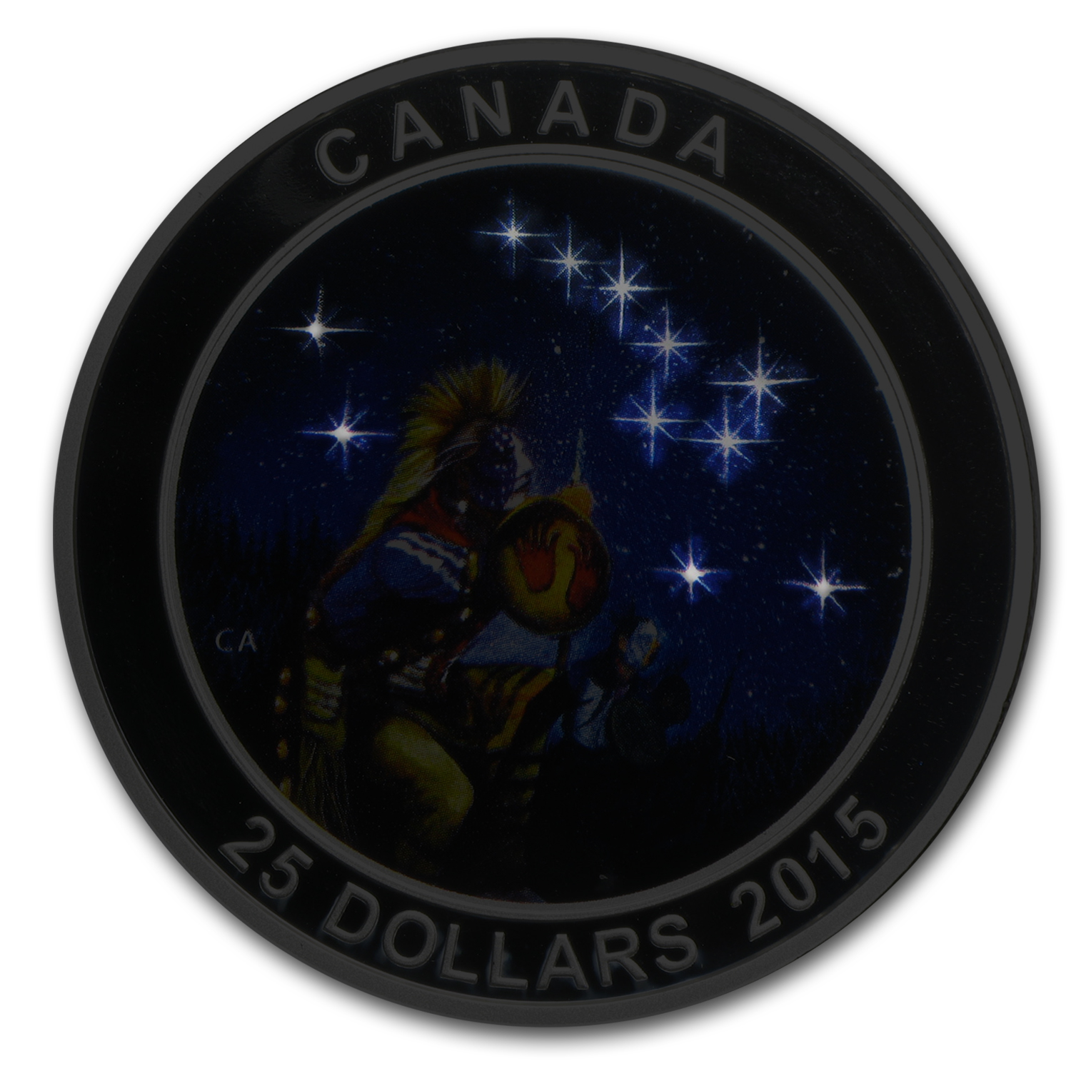 2015 Canada 1 oz Silver $25 Star Charts (The Quest)