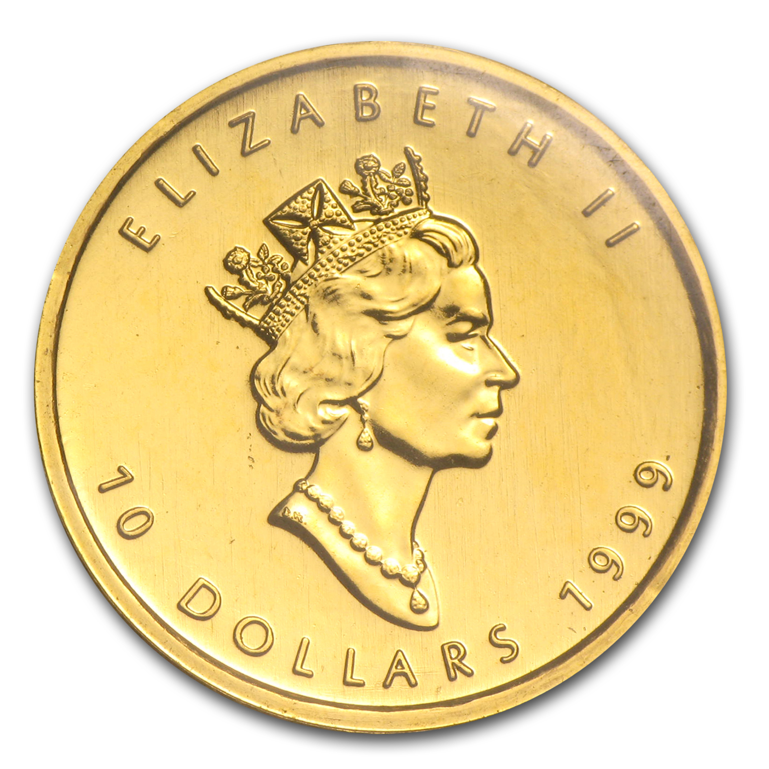 1999 Canada 1/4 oz Gold Maple Leaf BU (20 Years ANS Privy)