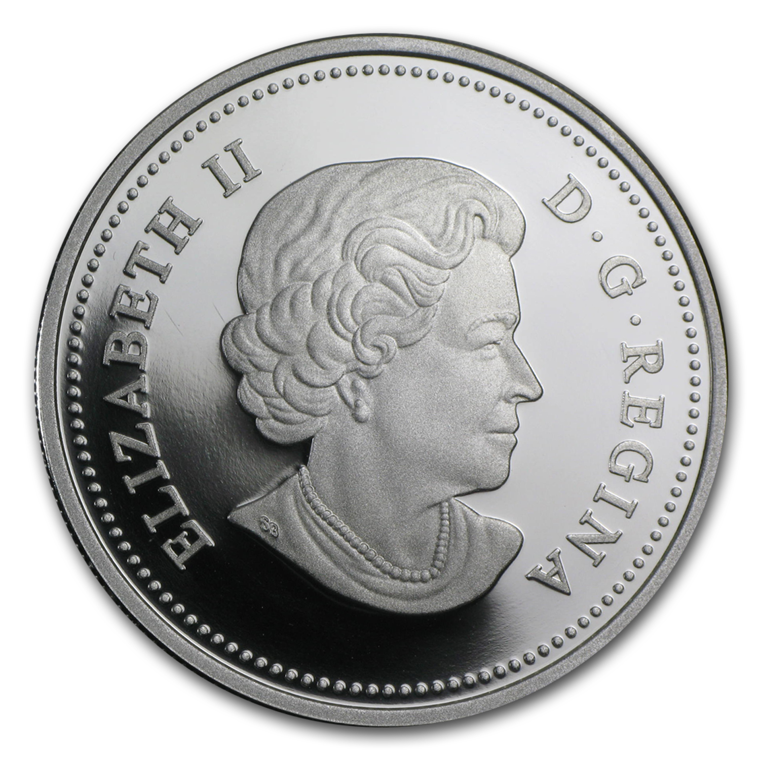 2014 Canada 1 oz Silver $20 Majestic Maple Leaves (w/Jade)