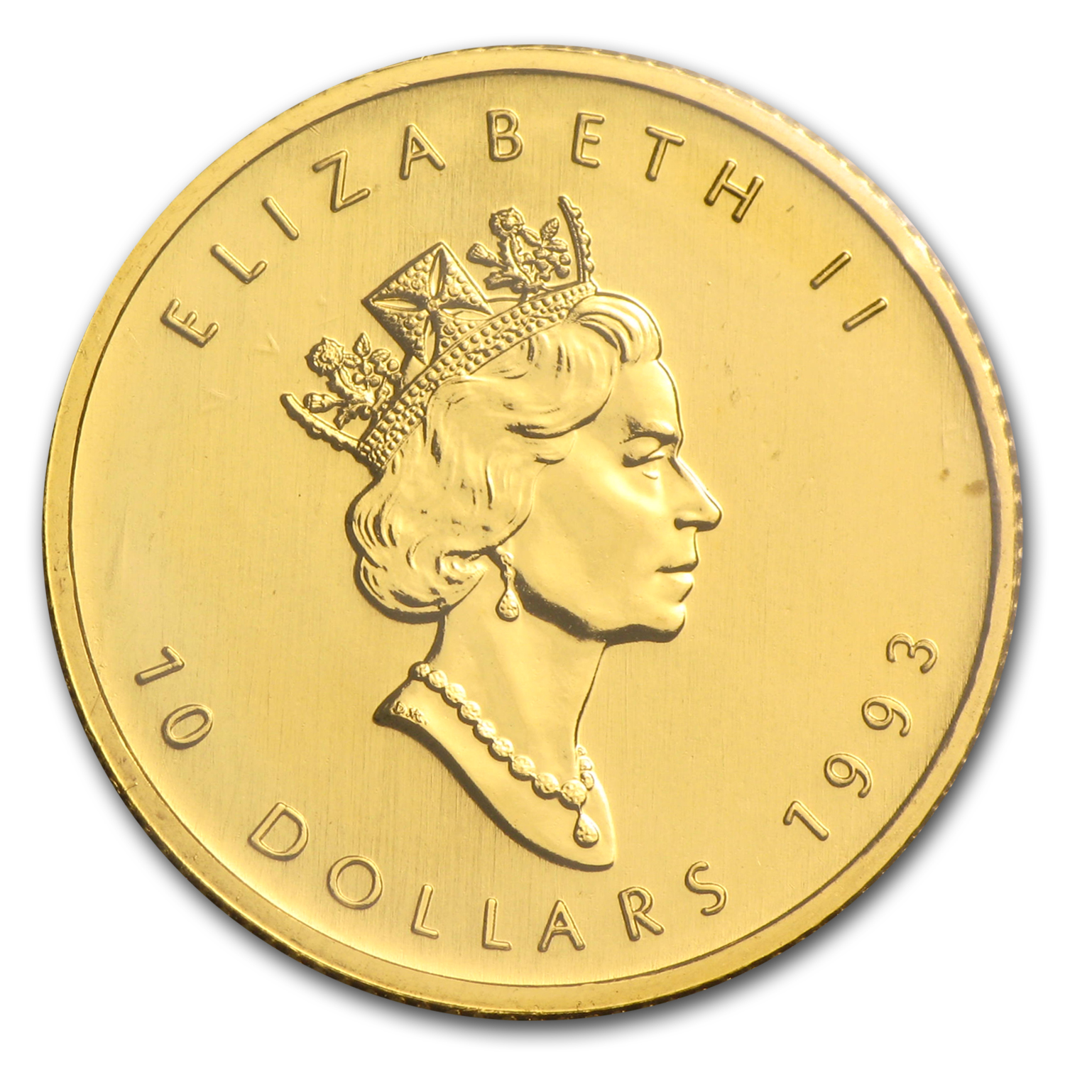 1993 Canada 1/4 oz Gold Maple Leaf BU