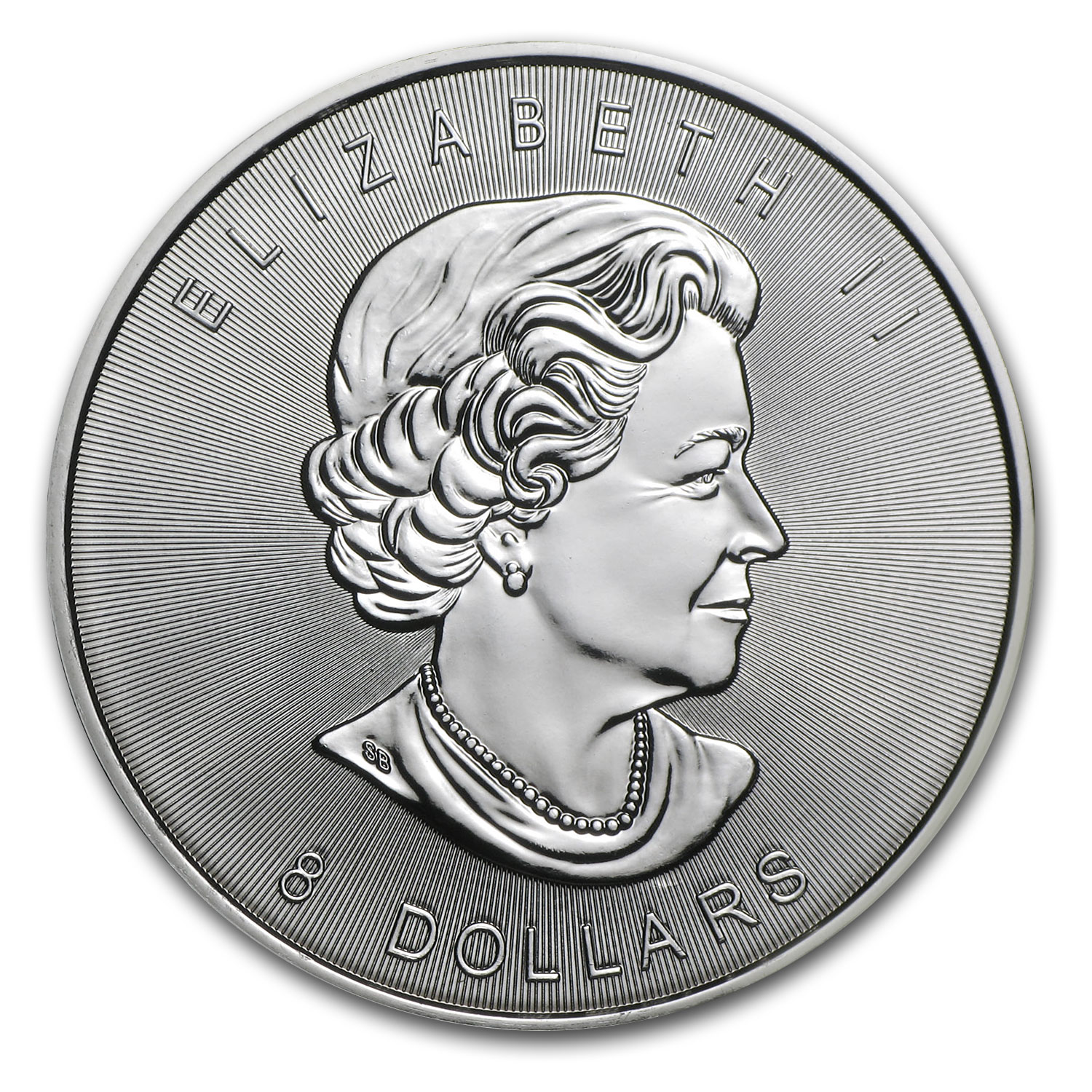 2015 Canada 1.5 oz Silver $8 Polar Bear & Cub BU