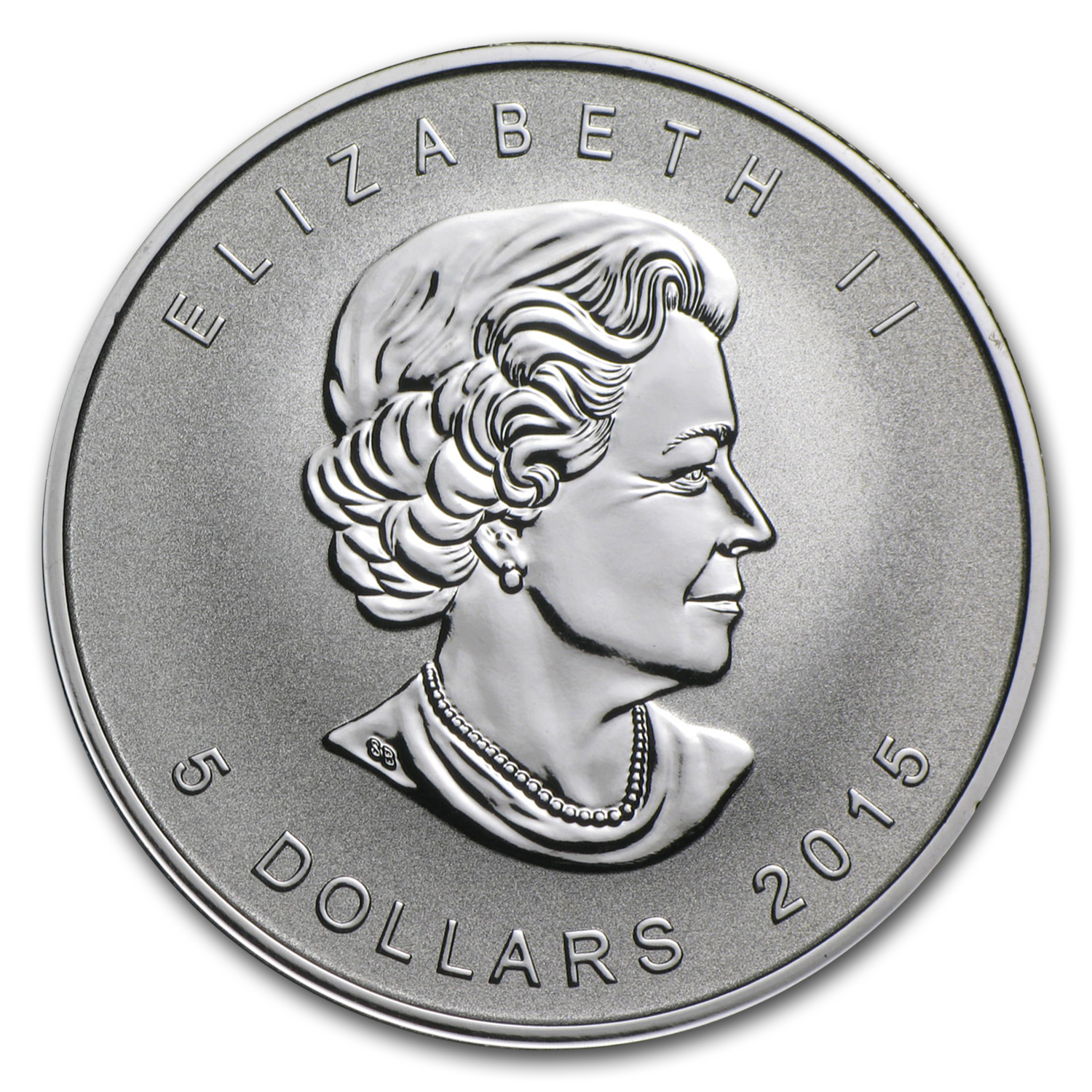2015 Canada 1 oz Silver Maple Leaf Lunar Sheep Privy
