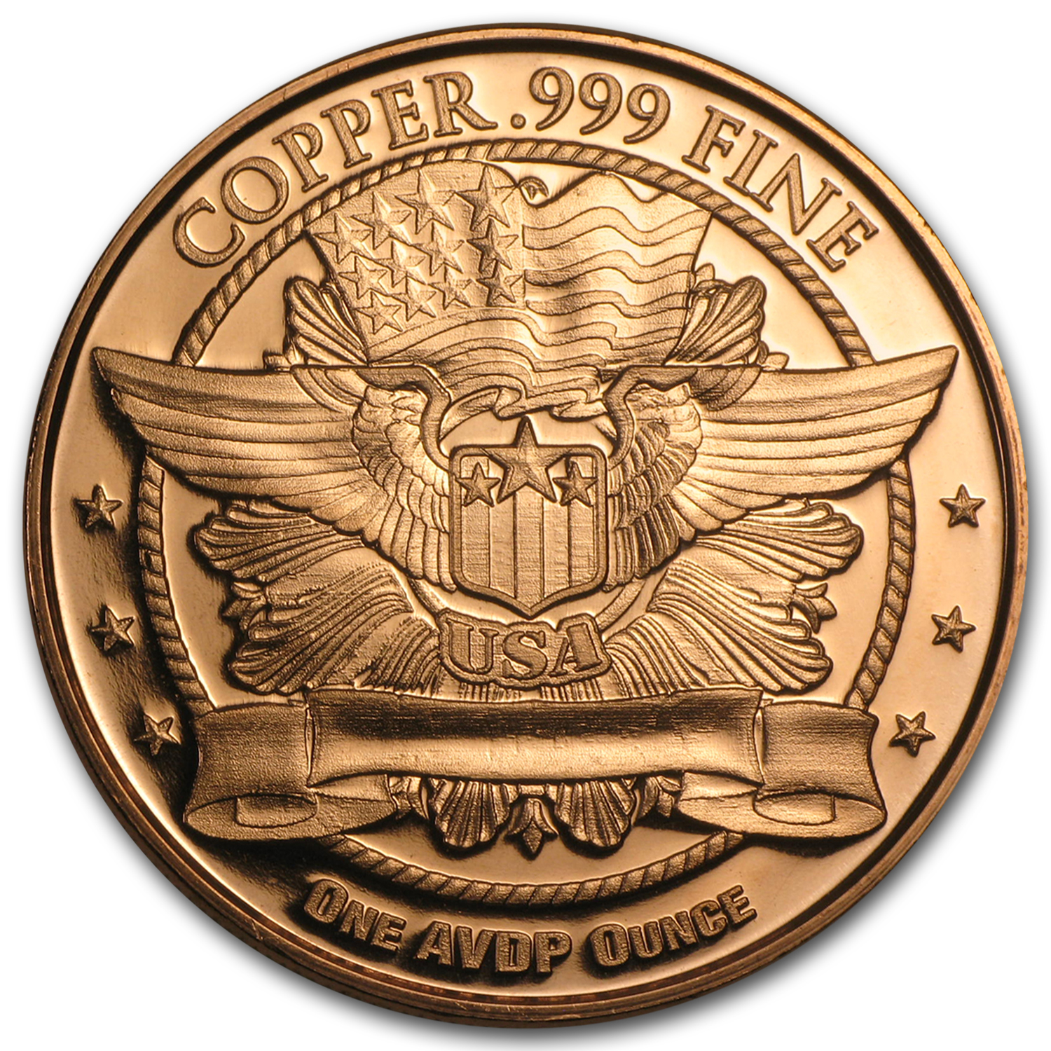 1 oz Copper Round - Liberty Head