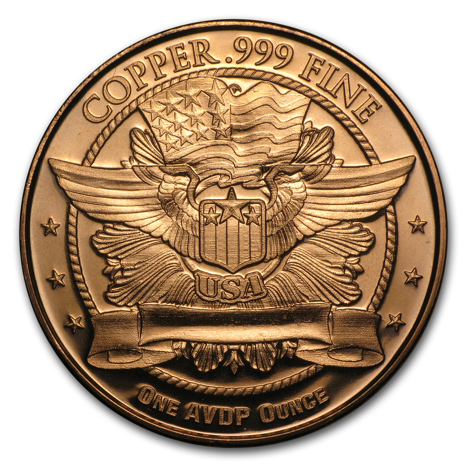 1 oz Copper Round - Mercury Dime