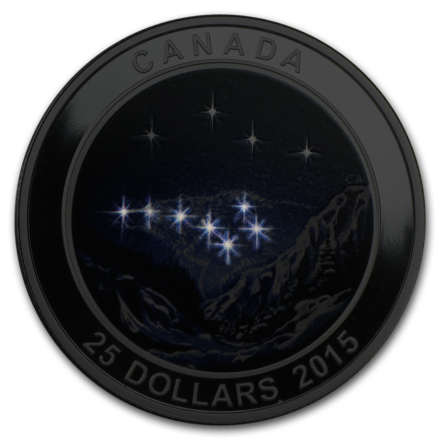 2015 Canada 1 oz Silver $25 Star Charts (The Eternal Pursuit)