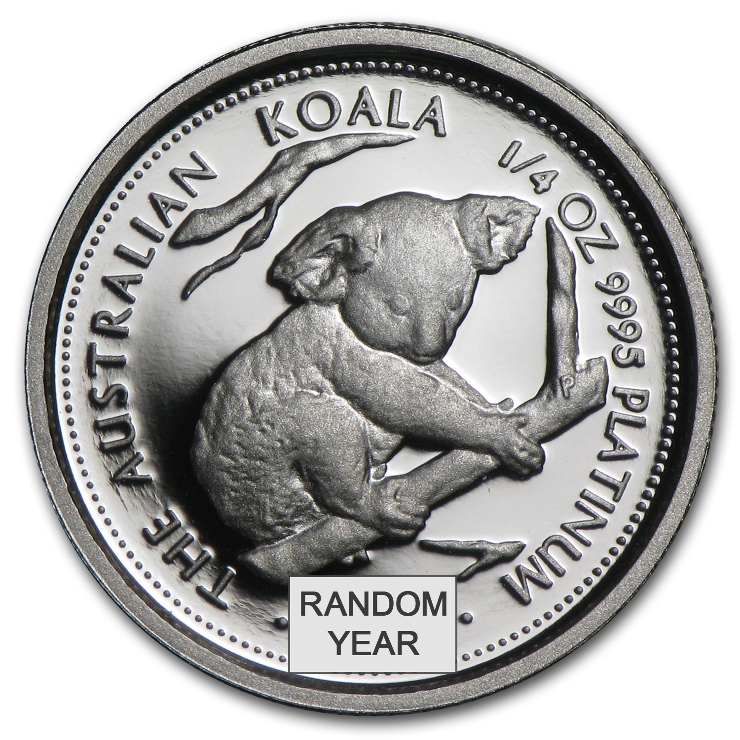Australia 1/4 oz Proof Platinum Koala (Random Year)