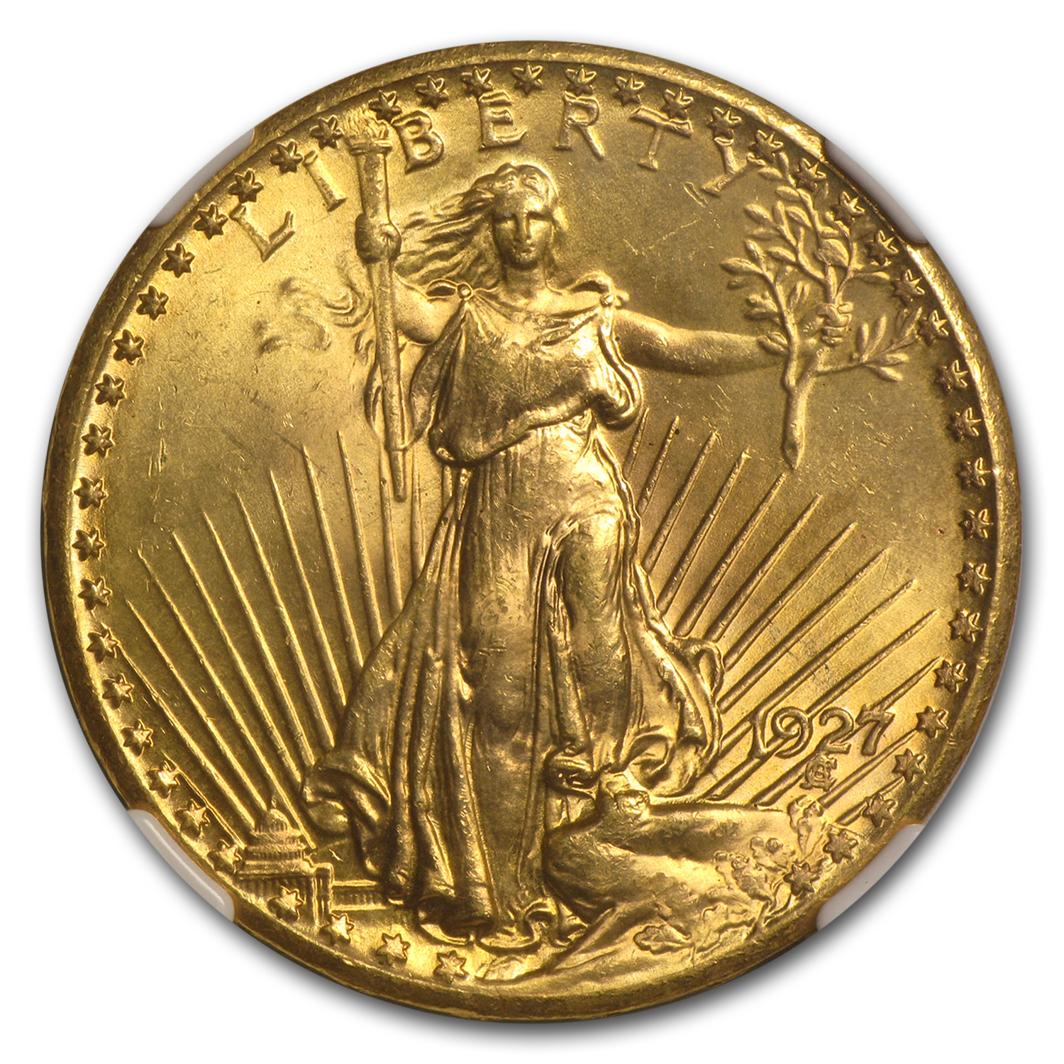 $20 St Gaudens Gold Double Eagle MS-65+ NGC (Random)