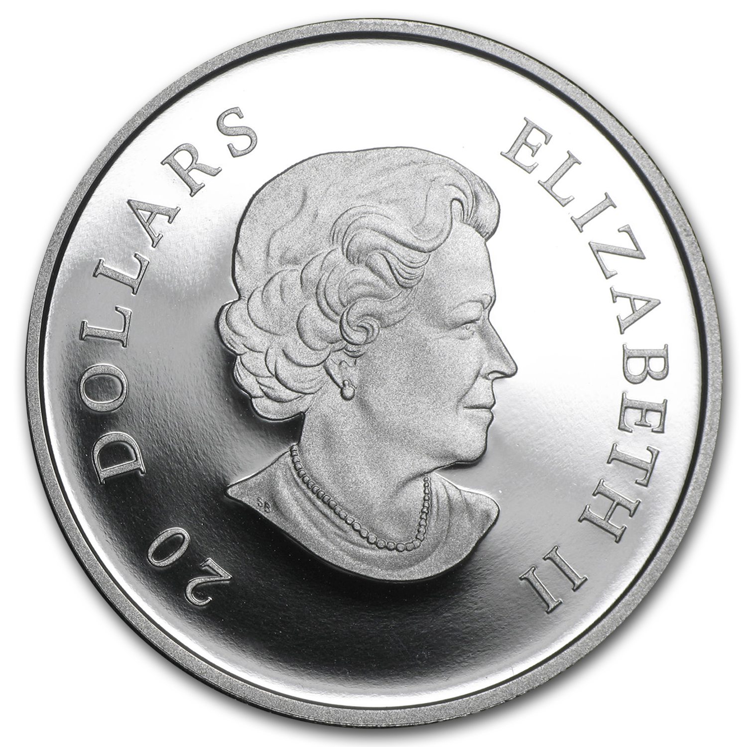 2015 Canada 1 oz Silver $20 Misty Morning Mule Deer