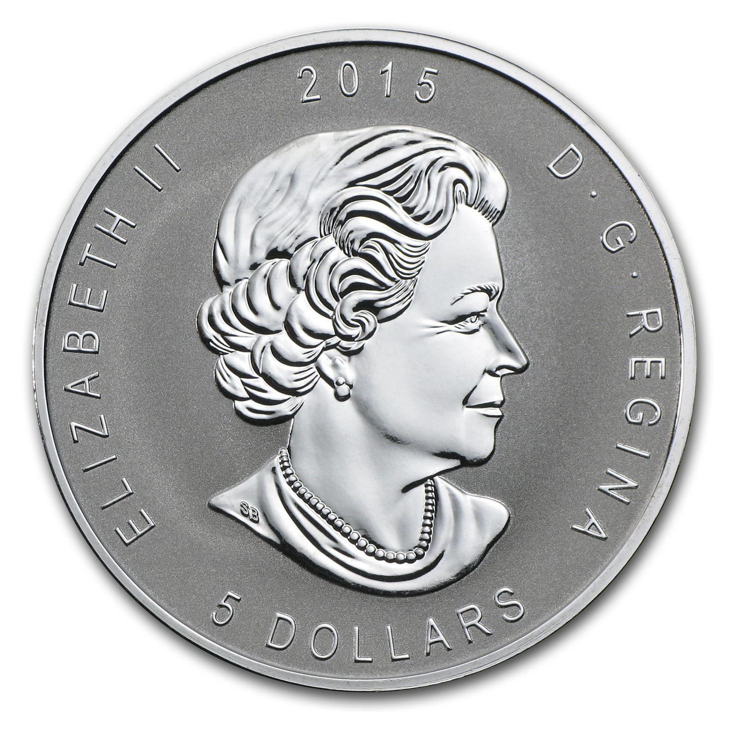 2015 Canada 1 oz Silver Maple Leaf Einstein Privy Reverse Proof