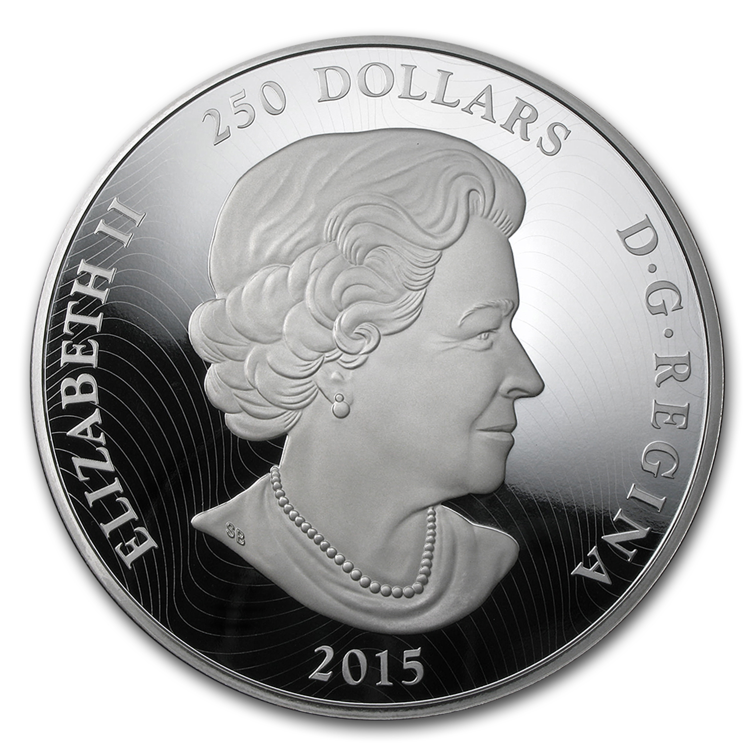 2015 Canada 1 kilo Silver $250 Maple Leaf Forever