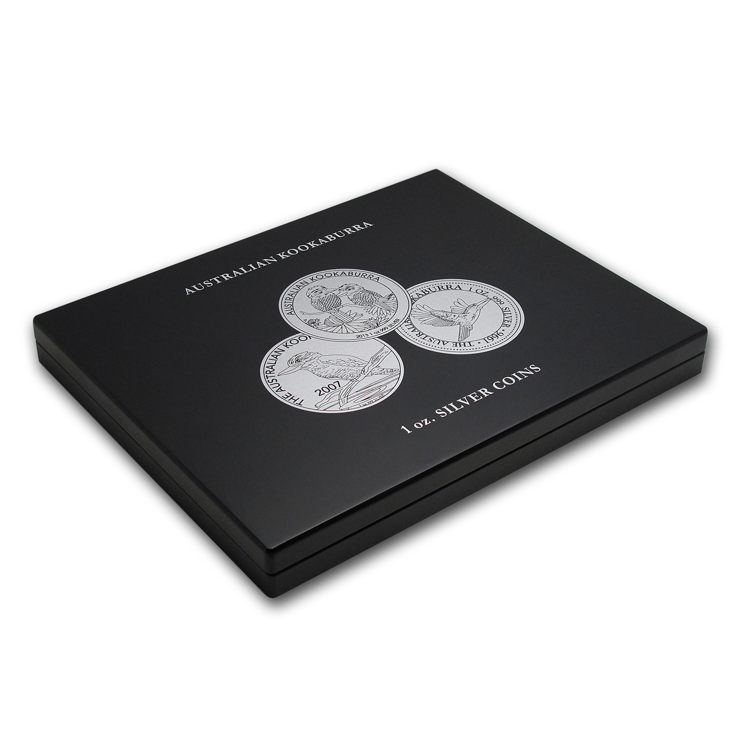 1 oz Australian Silver Kookaburra 20-Piece Black Presentation Box