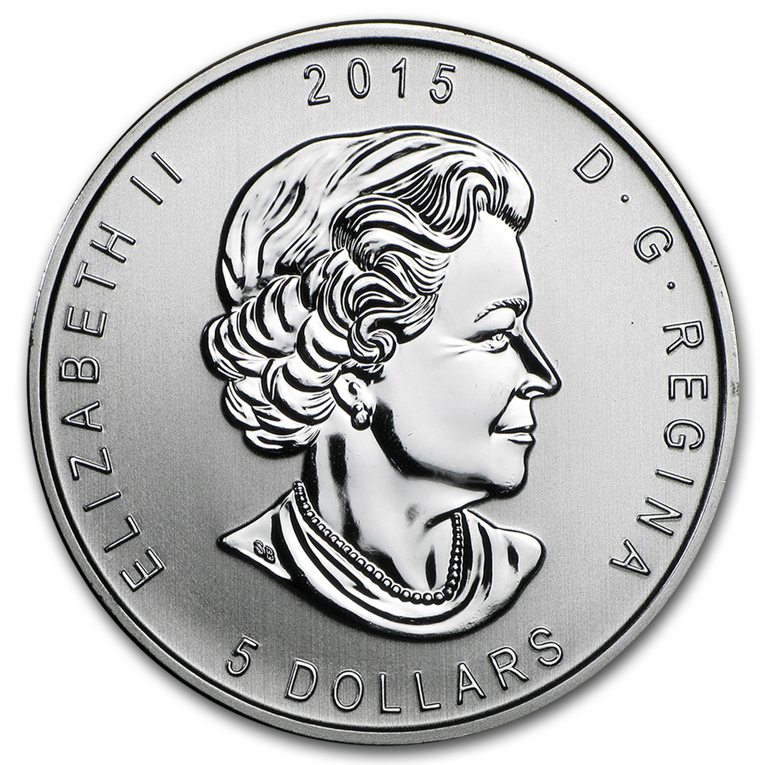 2015 RCM 1 oz Silver Birds of Prey Series Great Horned Owl