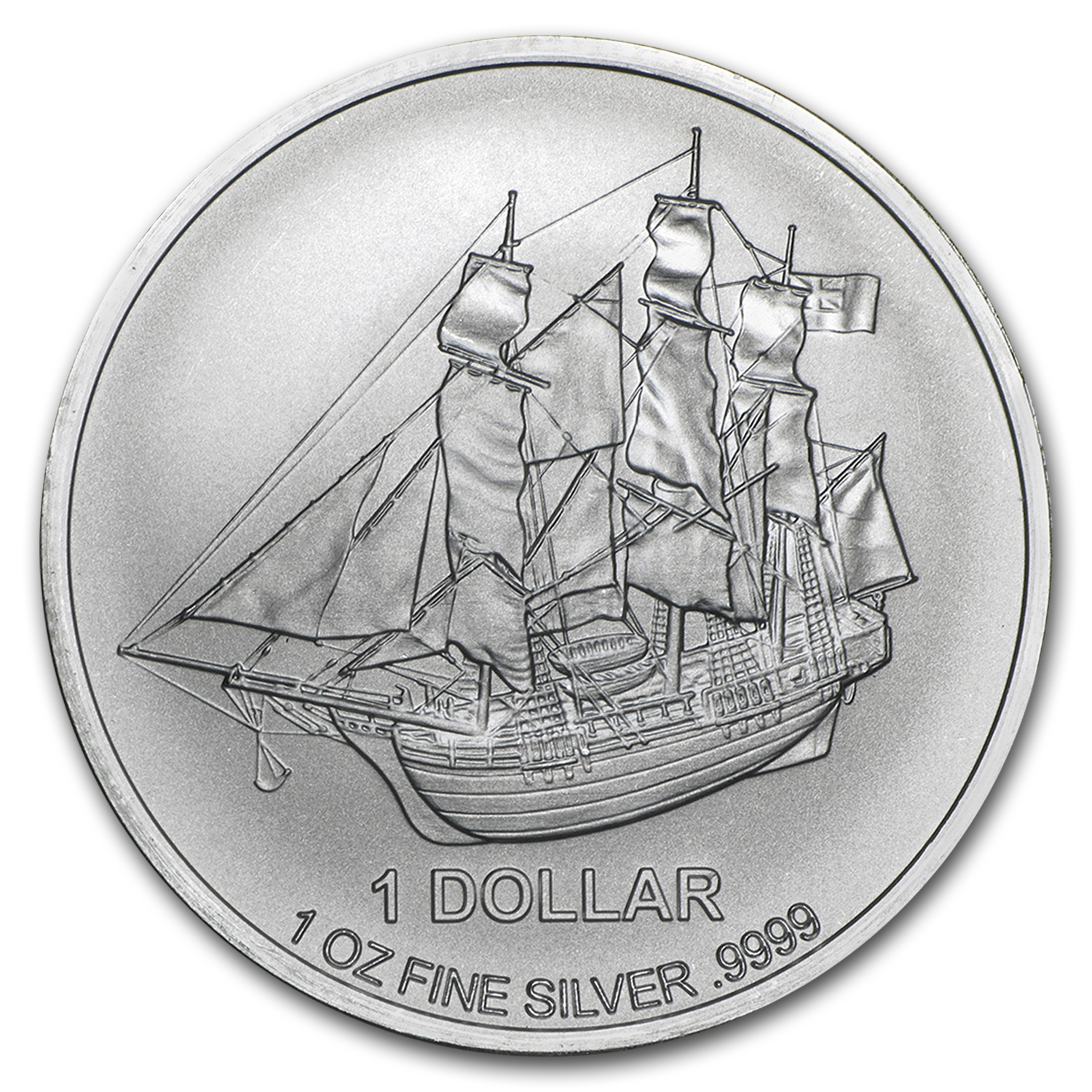 2015 Cook Islands 1 oz Silver Bounty Coin