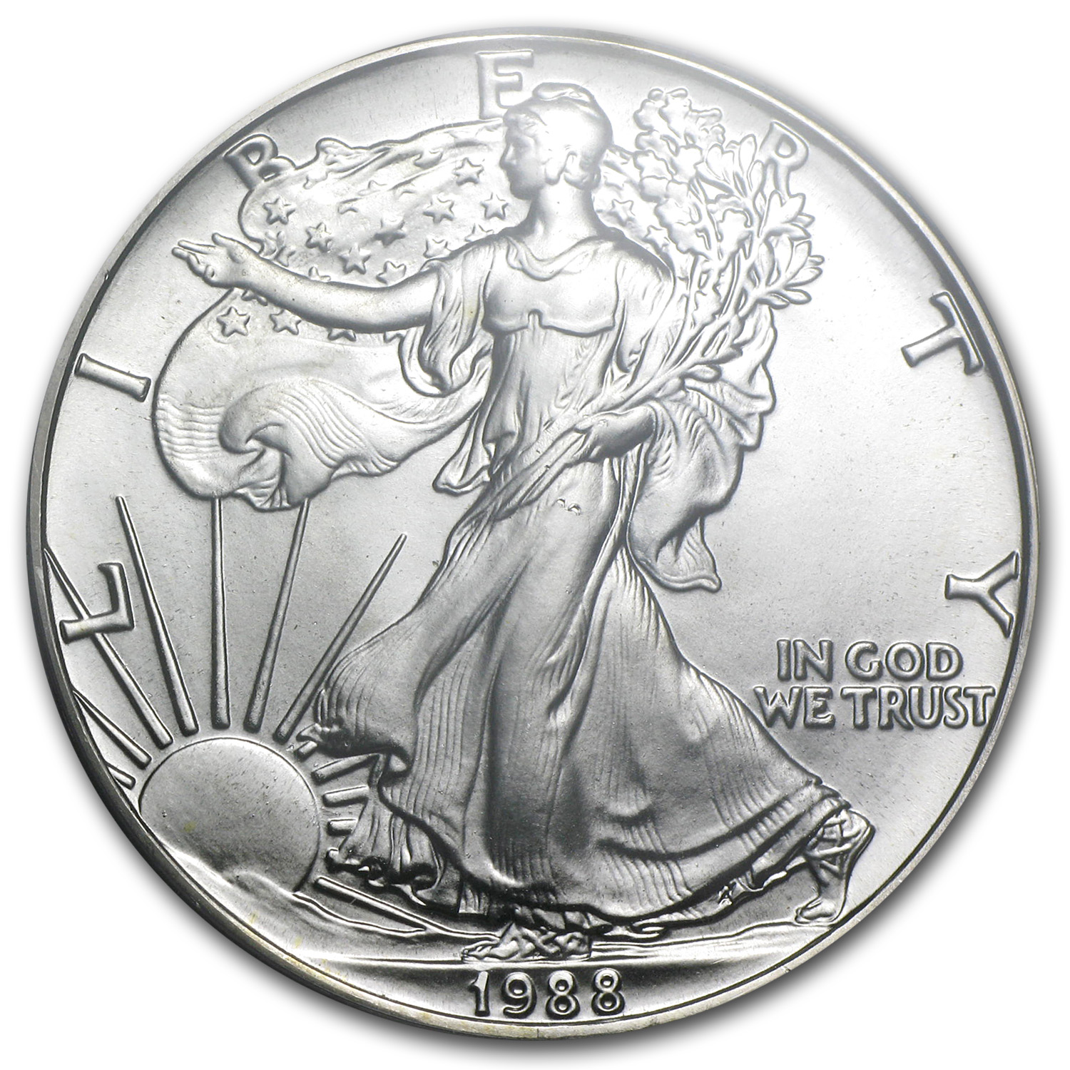 1988 American Silver Eagle MS-69 PCGS