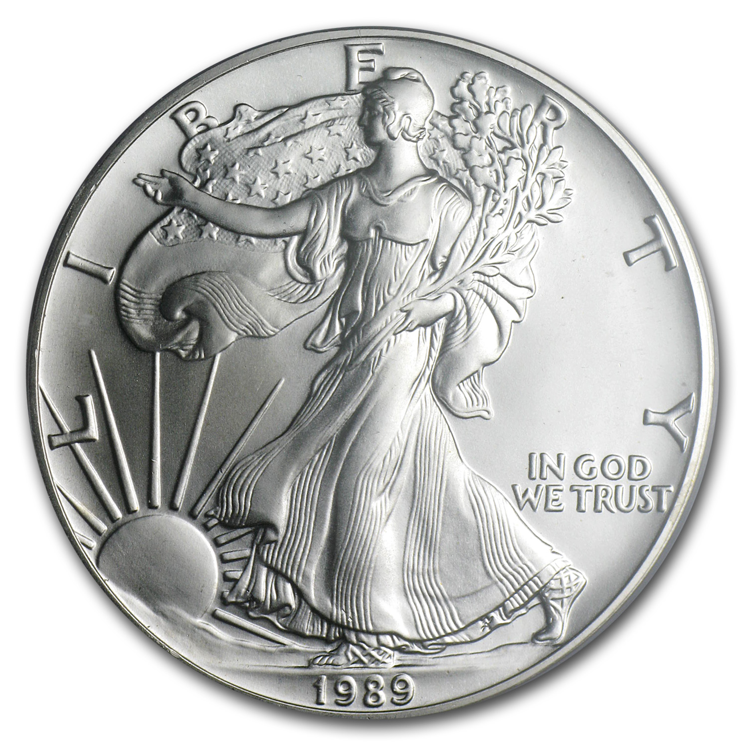 1989 American Silver Eagle MS-69 PCGS