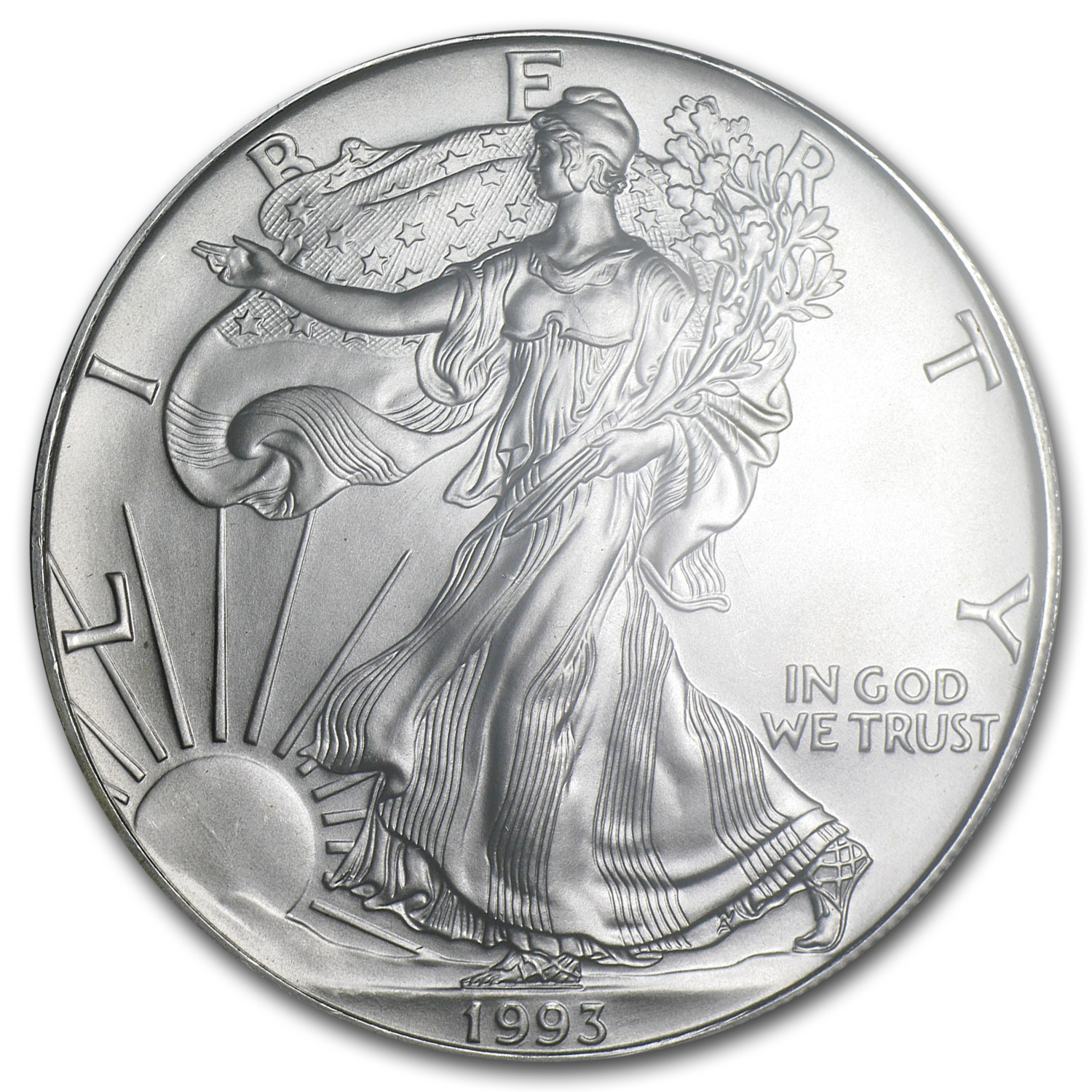 1993 American Silver Eagle MS-69 PCGS