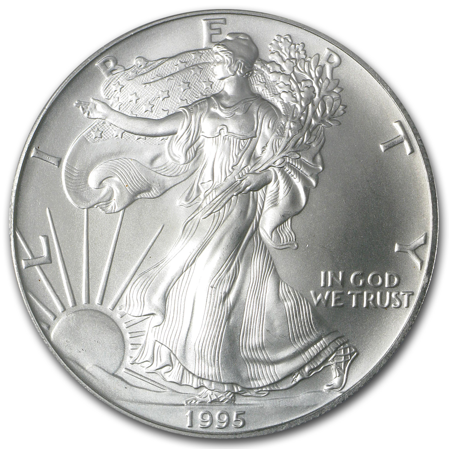 1995 American Silver Eagle MS-69 PCGS
