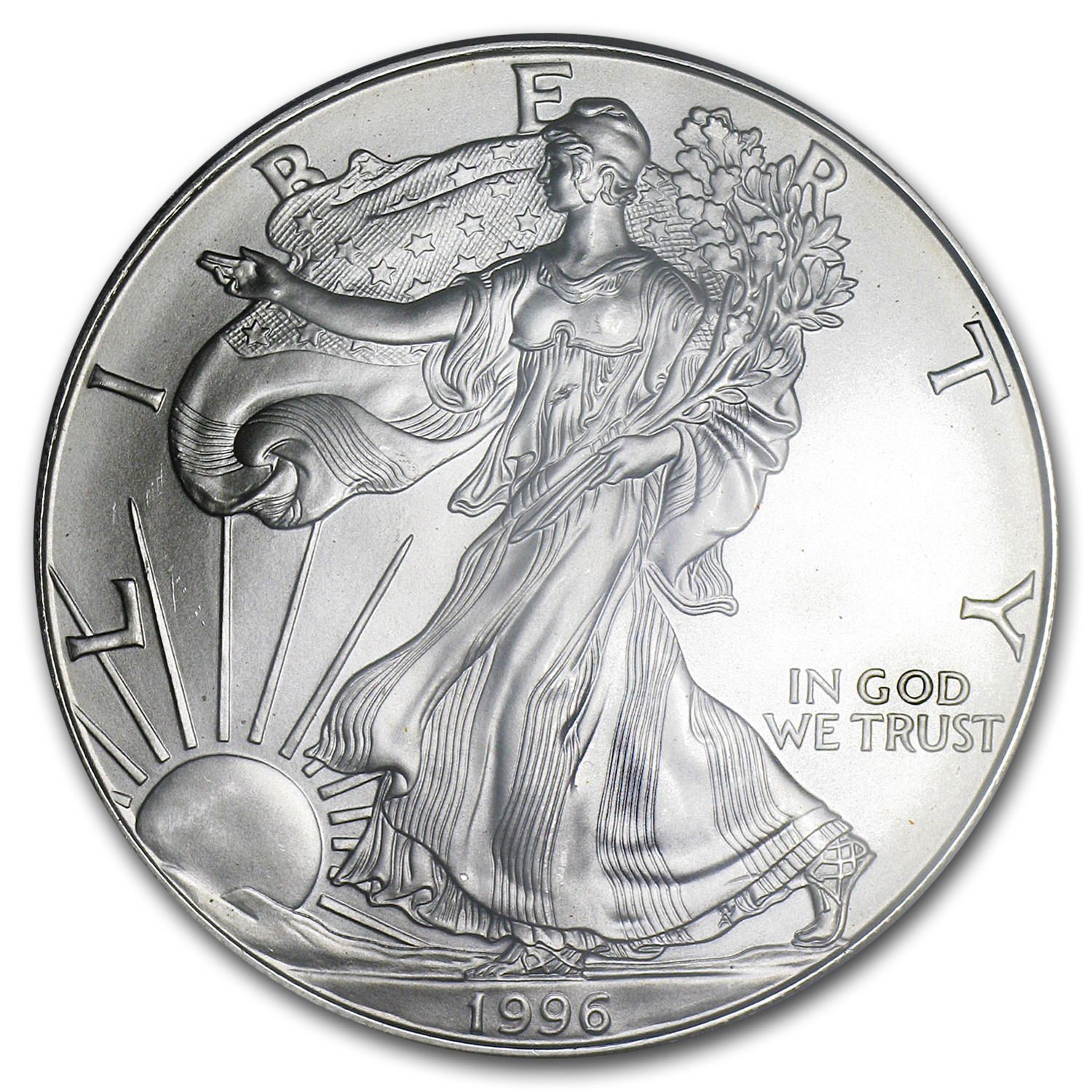 1996 American Silver Eagle MS-69 PCGS