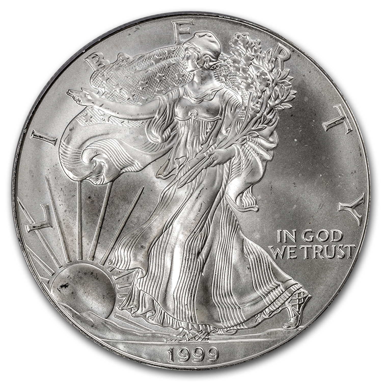 1999 American Silver Eagle MS-69 PCGS