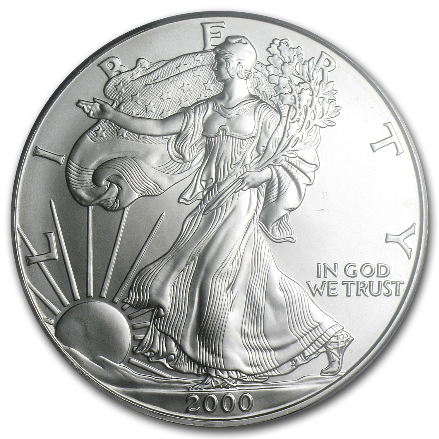 2000 American Silver Eagle MS-69 PCGS