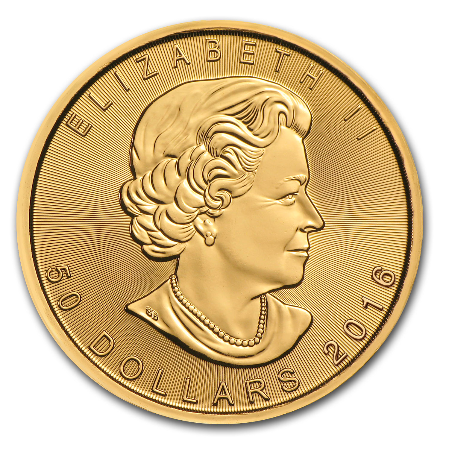 2016 Canada 1 oz Gold Maple Leaf BU
