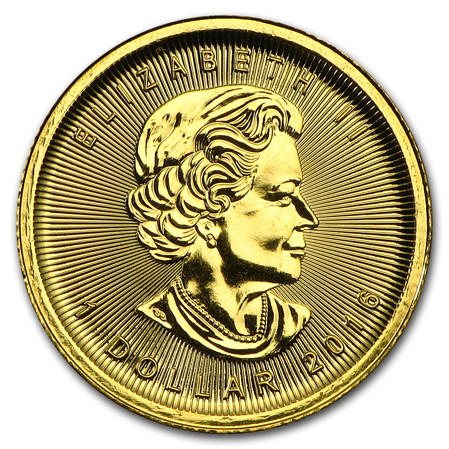 2016 Canada 1/20 oz Gold Maple Leaf BU