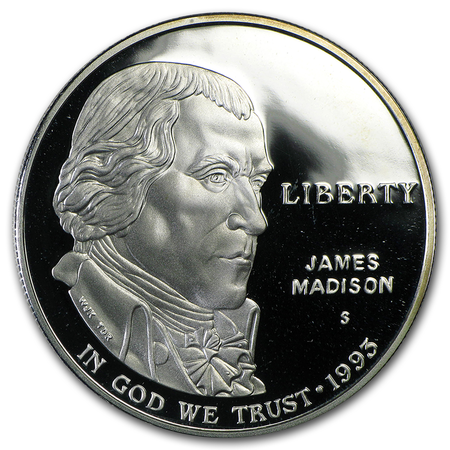 1993-S Bill of Rights $1 Silver Commem Proof (Capsule Only)