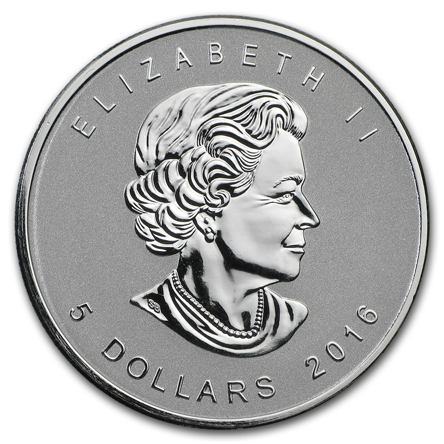 2016 Canada 1 oz Silver Maple Leaf Wolf Privy Reverse Proof