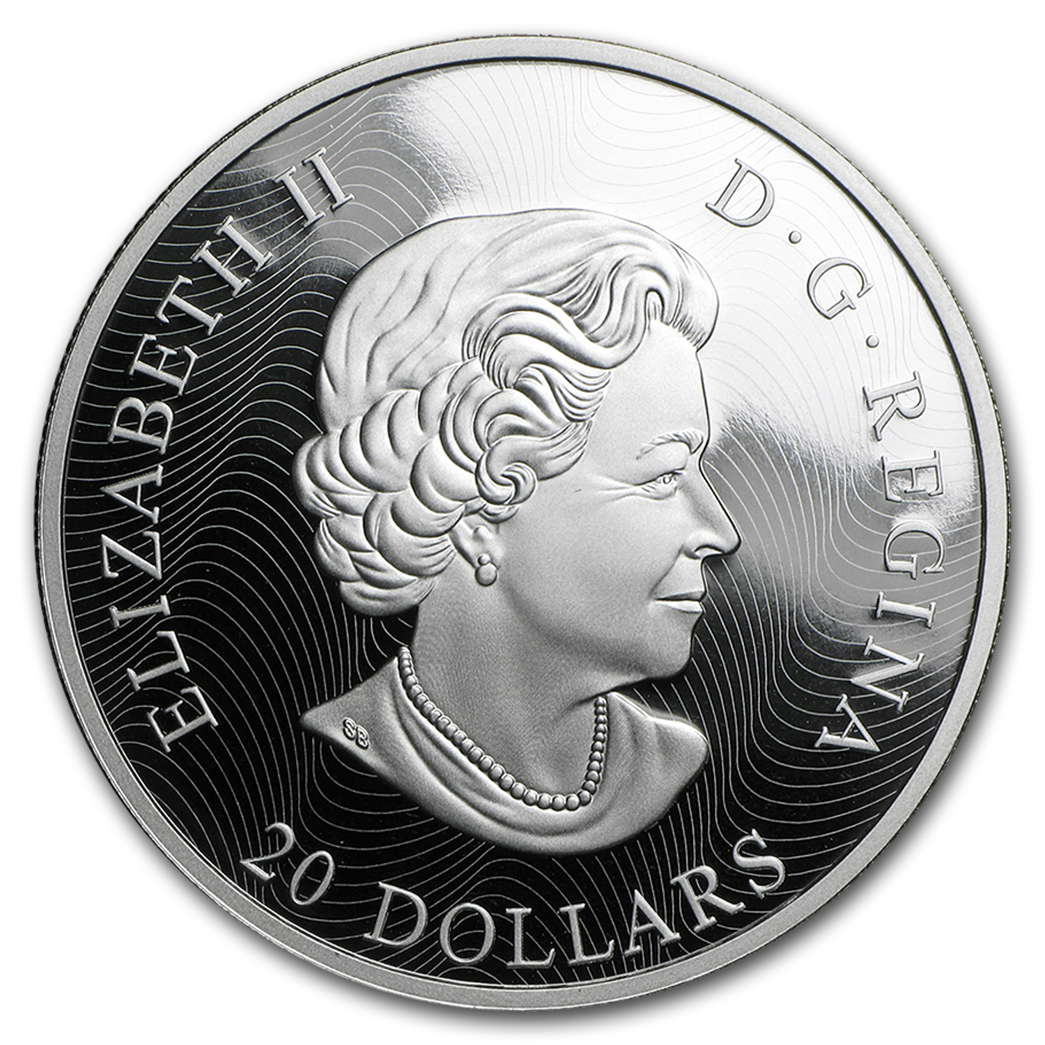 2016 Canada 1 oz Silver $20 Canadian Landscape Ski Chalet