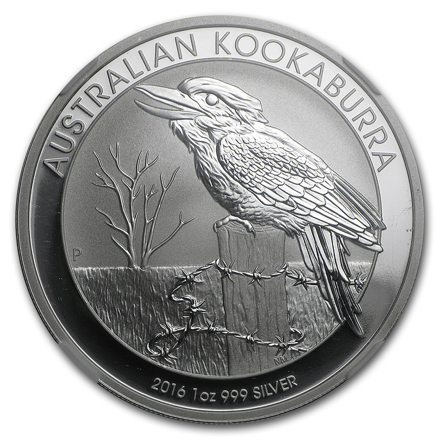2016 Australia 1 oz Silver Kookaburra MS-70 NGC (Early Release)