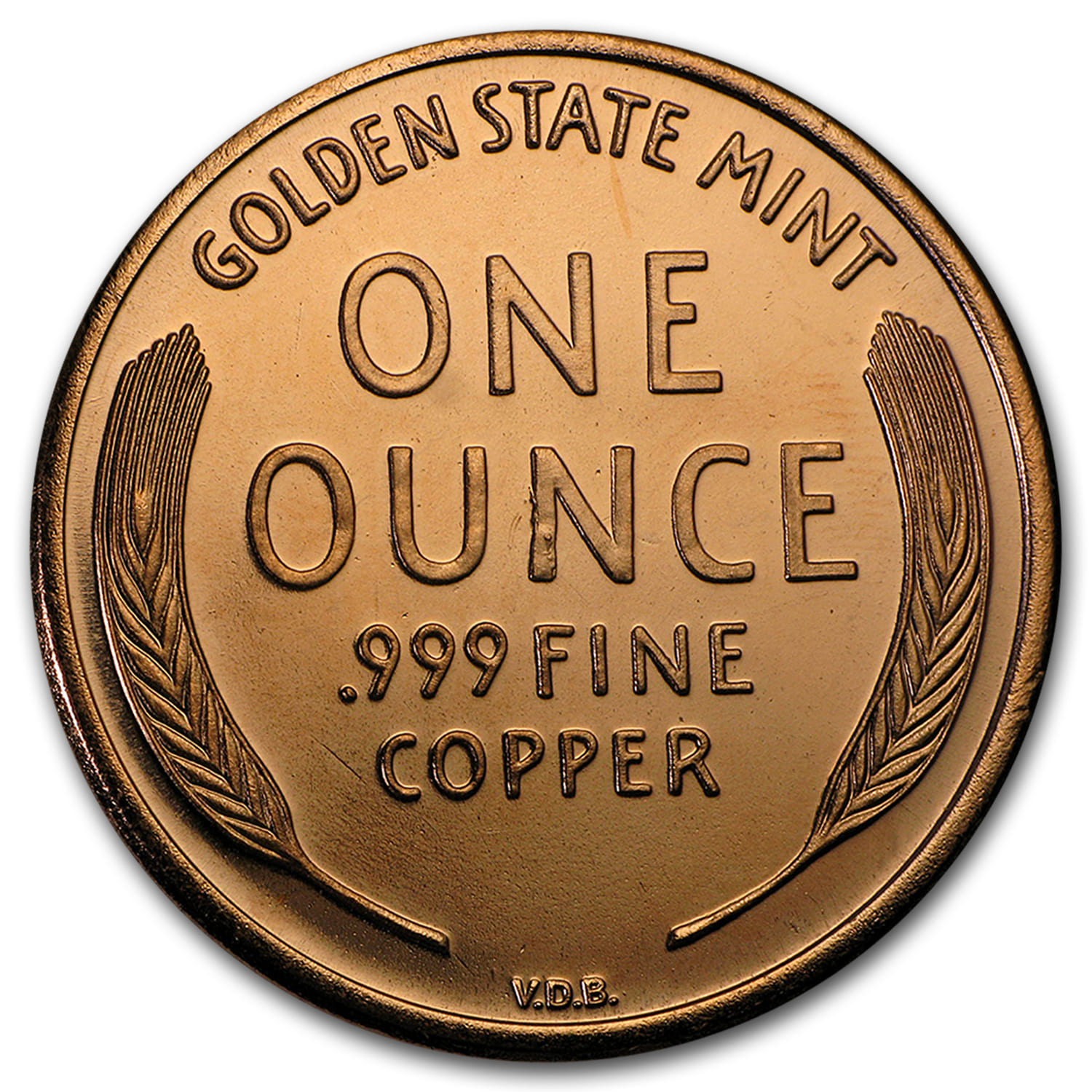 1 oz Copper Round - Lincoln Wheat Cent