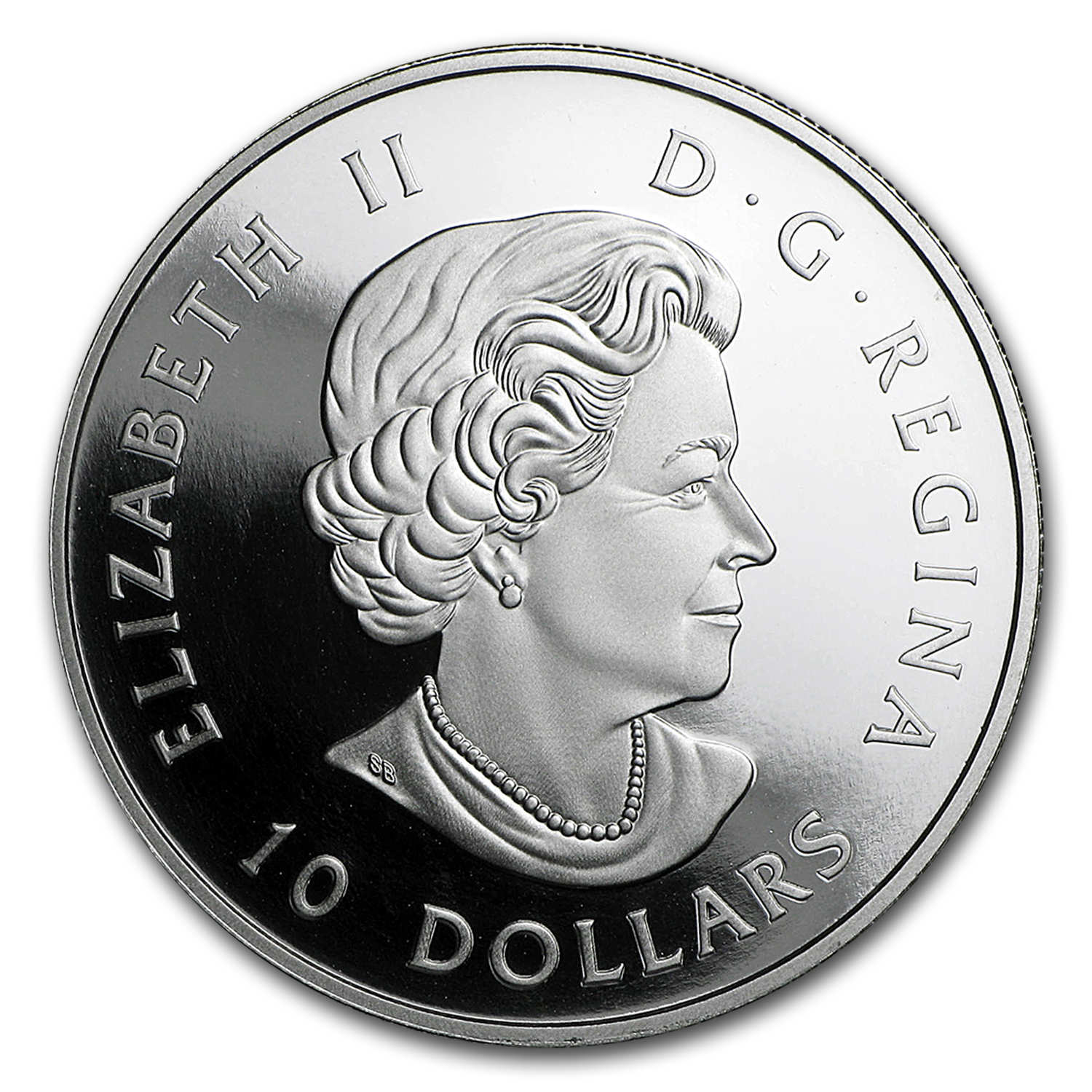 2016 Canada 1/2 oz Silver Reflections Grizzly Bear (Coin Only)
