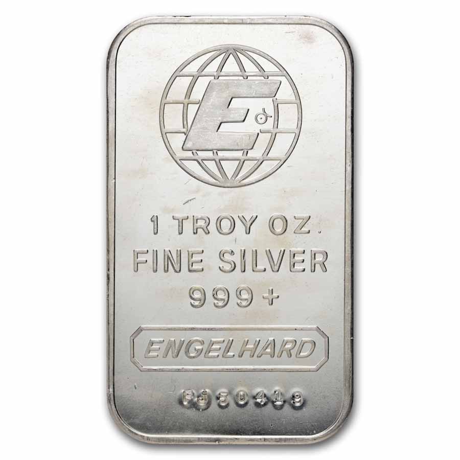 1 oz Silver Bar - Engelhard