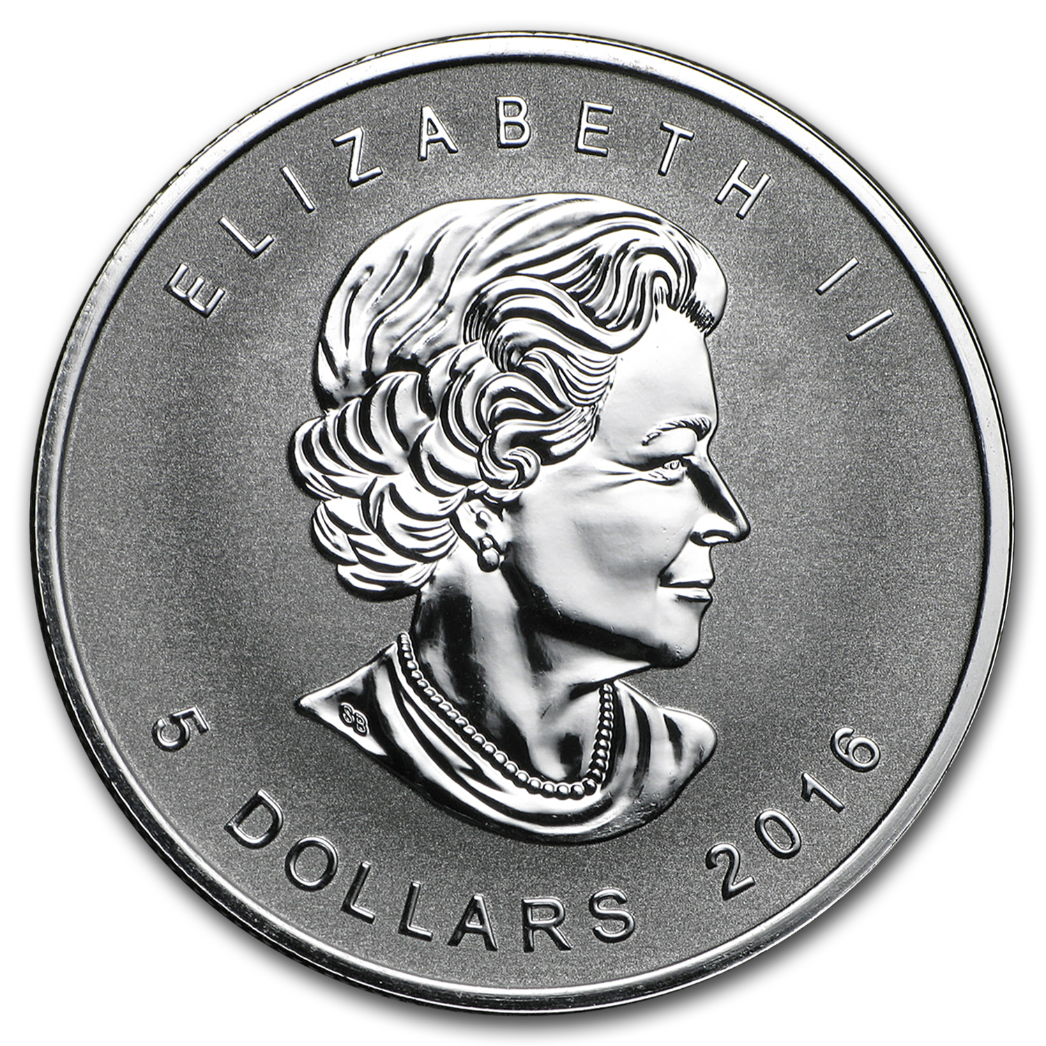 2016 Canada 1 oz Silver Maple Leaf Mark V Tank Privy