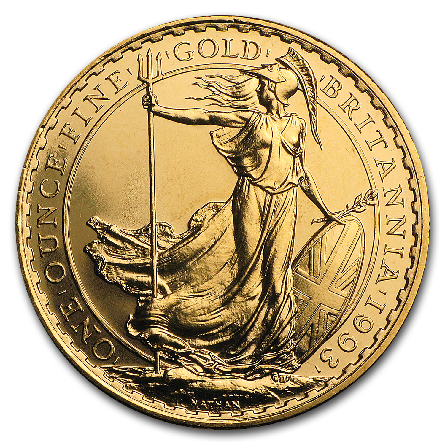 1993 Great Britain 1 oz Gold Britannia BU